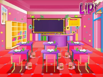 Game: Kids Classroom Decoration