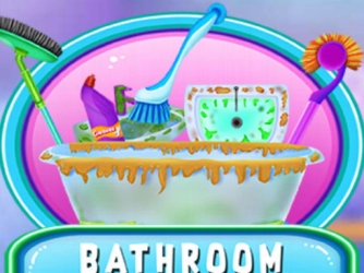 Game: Bathroom clean and Deco