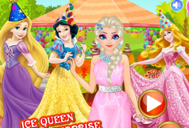 Game: Ice Queen Surprise Birthday Party