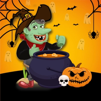 Game: Witch Word:Halloween Puzzel Game