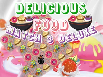 Game: Delicious Food Match 3 Deluxe