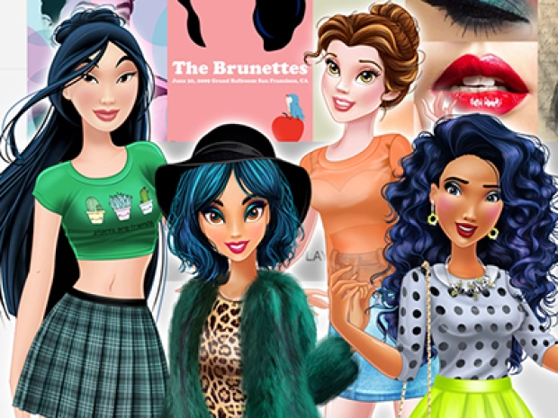 Game: Princess Style Vlog: Tips for Brunettes