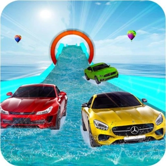 Game: Water Slide Car Stunt Racing Game 3D