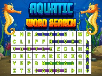 Game: Aquatic Word Search