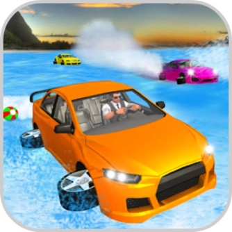Game: Water Surfer Car Floating Beach Drive Game