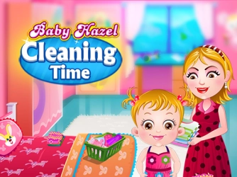 Game: Baby Hazel Cleaning Time