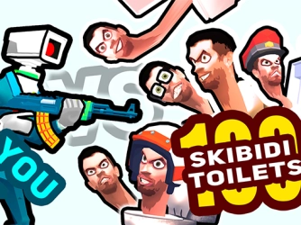 Game: You vs 100 Skibidi Toilets