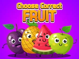 Game: Choose Correct Fruit