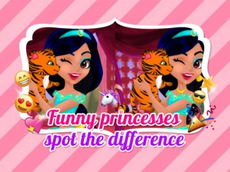Game: Funny Princesses Spot the Difference
