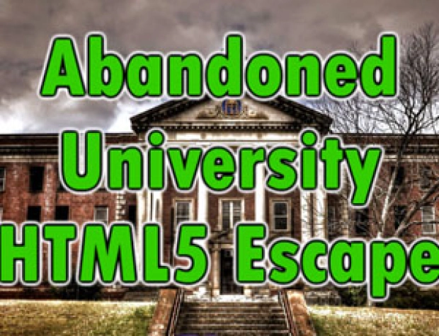 Game: Abandoned University Html5 Escape