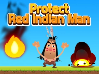 Game: Protect Red Indian Man
