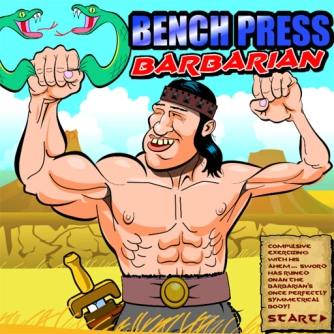 Game: Bench Press The Barbarian