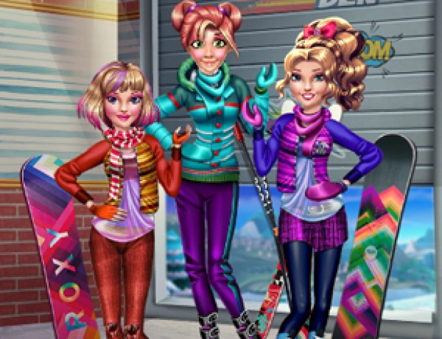 Game: Princesses Winter Holiday